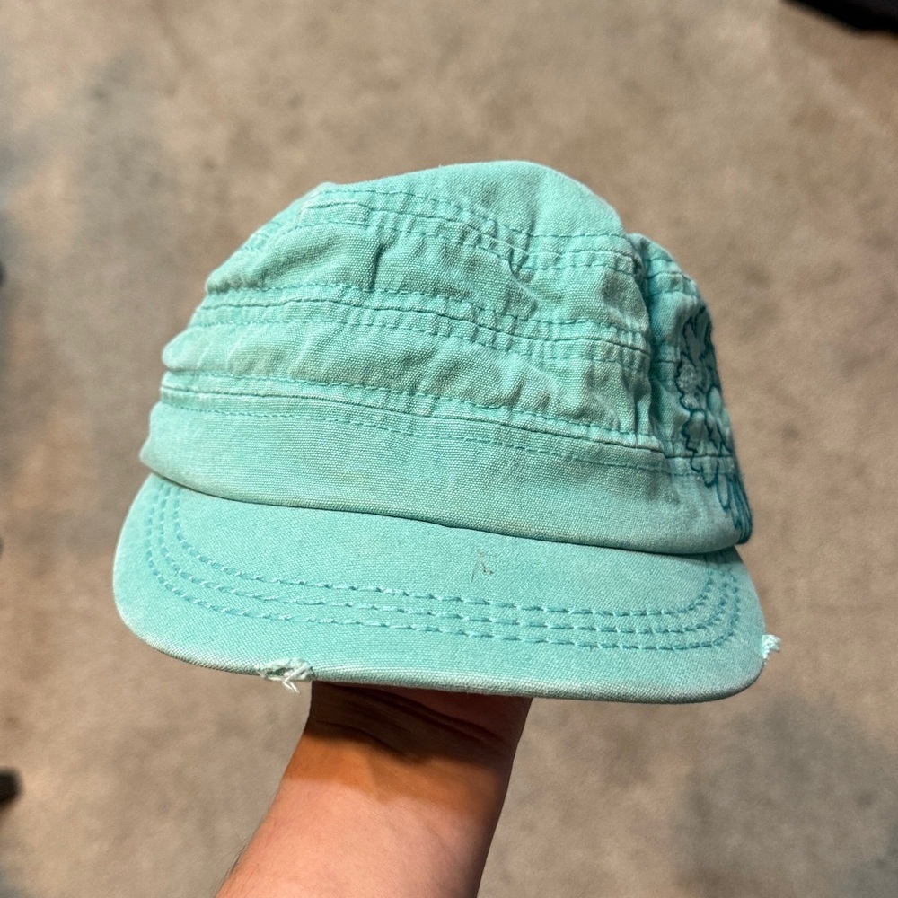 Life Is Good Turquoise Hat